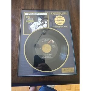 ELVIS COLLECTORS AUTHORIZED LIMITED EDITION 45 RPM SINGLE HEARTBREAK HOTEL
